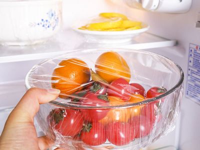 Welche Lebensmittel können nicht in Plastikfolie eingewickelt werden